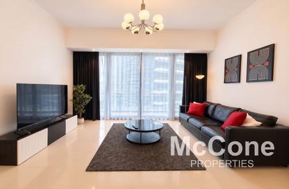 Apartment - 1 - 2 for rent in Silverene Tower B - Silverene - Dubai Marina - Dubai