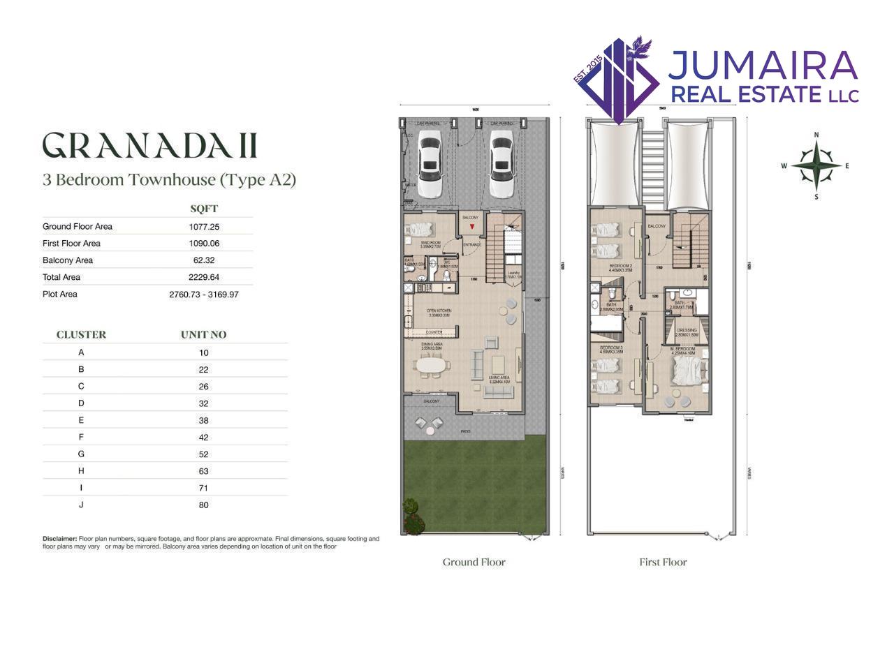 Granada P2– Ready to Move 2 Villas | AED 2.5M each