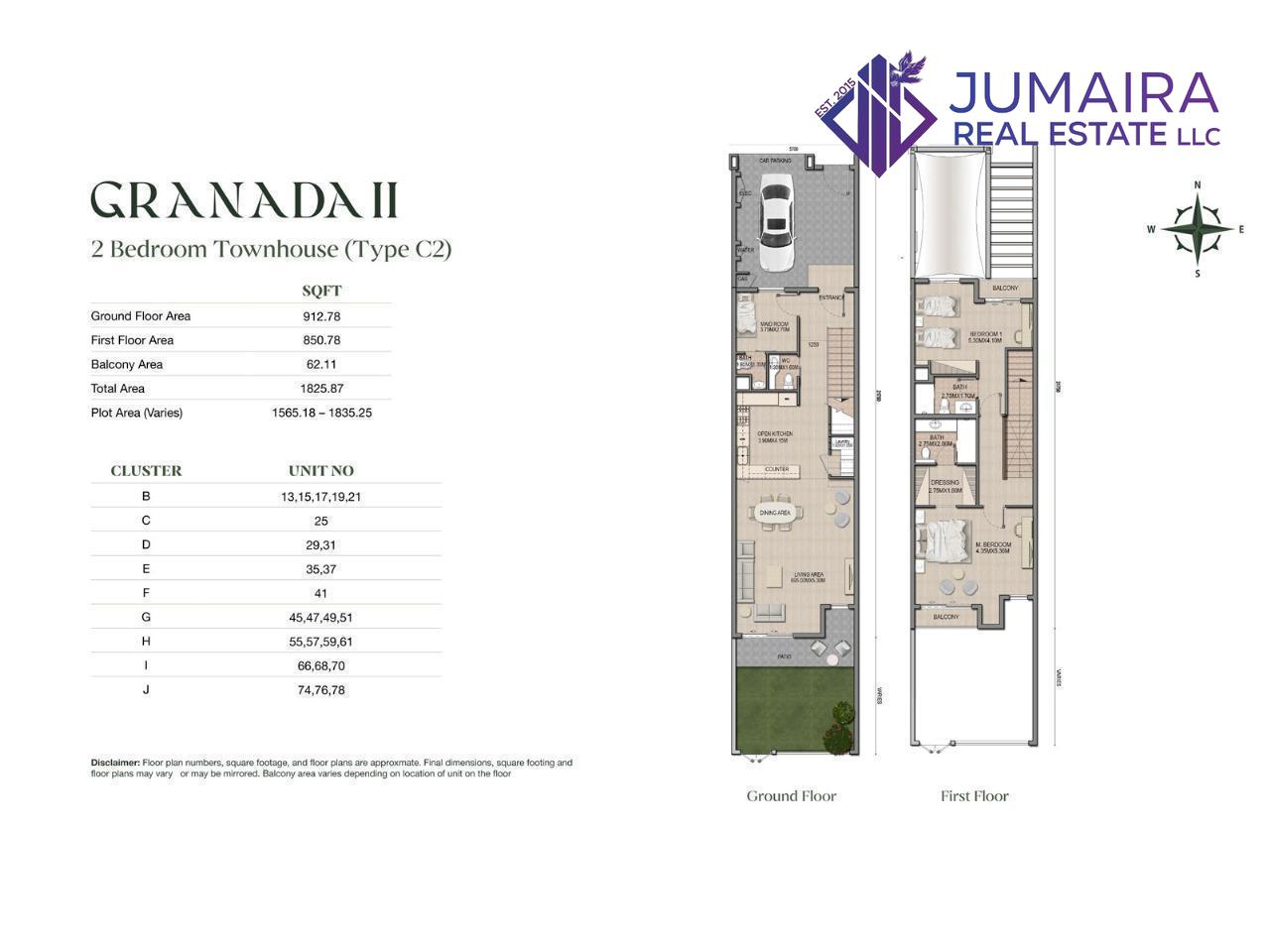 Granada P2– Ready to Move 2 Villas | AED 2.5M each