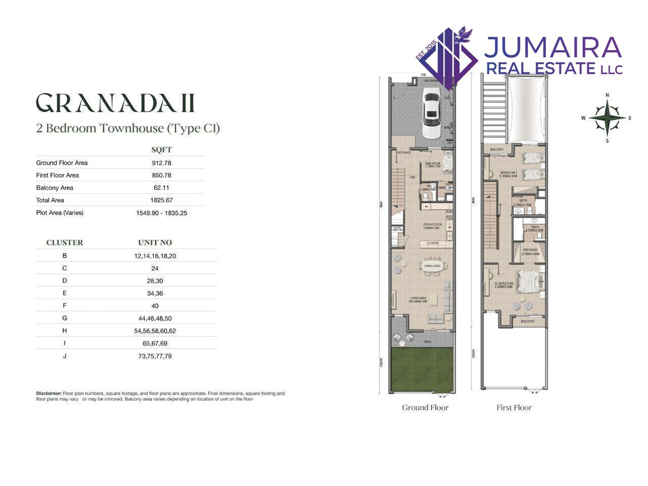 Granada P2– Ready to Move 2 Villas | AED 2.5M each