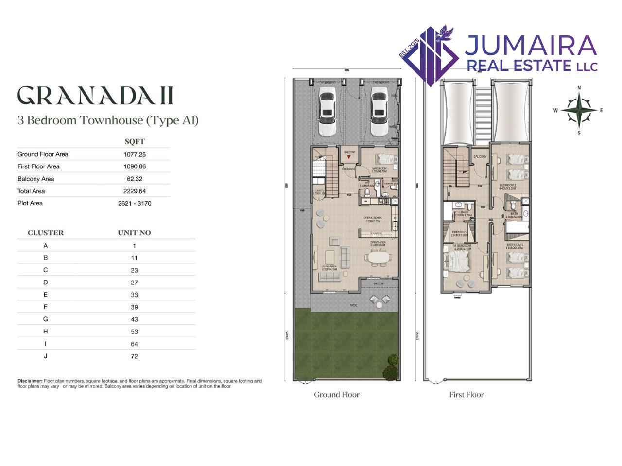 Granada P2– Ready to Move 2 Villas | AED 2.5M each