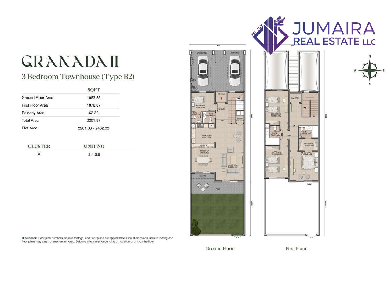 Granada P2– Ready to Move 2 Villas | AED 2.5M each