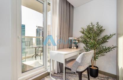Apartment - Studio - 1 for rent in Damac Maison Prive B - Damac Maison Prive - Business Bay - Dubai