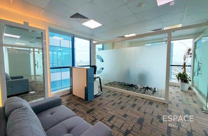 Office Space - Studio - 1 Bathroom for rent in Jumeirah Bay X2 - Jumeirah Bay Towers - JLT Cluster X - Jumeirah Lake Towers - Dubai