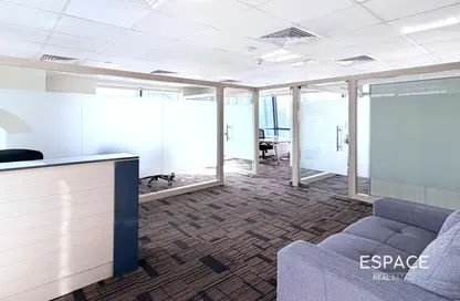 Office Space - Studio - 1 Bathroom for rent in Jumeirah Bay X2 - JLT Cluster X - Jumeirah Lake Towers - Dubai
