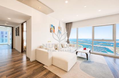Apartment - 2 Bedrooms - 3 Bathrooms for rent in Damac Heights - Dubai Marina - Dubai