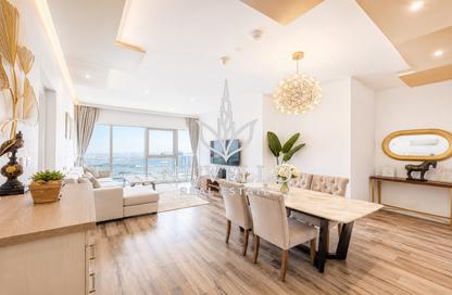 Apartment - 2 Bedrooms - 3 Bathrooms for rent in Damac Heights - Dubai Marina - Dubai