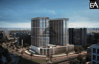Shop - Studio - 1 Bathroom for sale in Binghatti Ghost - Dubai Healthcare City 2 - Al Jaddaf - Dubai
