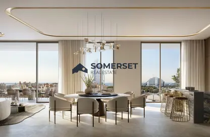 Apartment - 1 Bedroom - 2 Bathrooms for sale in Nourelle - Madinat Jumeirah Living - Umm Suqeim - Dubai