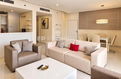 Apartment - 1 - 2 for rent in Damac Maison The Vogue - Business Bay - Dubai
