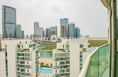Apartment - 3 Bedrooms - 3 Bathrooms for rent in Beach Towers - Shams Abu Dhabi - Al Reem Island - Abu Dhabi