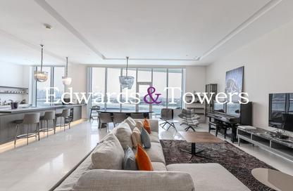 Apartment - 3 Bedrooms - 4 Bathrooms for rent in Oceana Adriatic - Oceana - Palm Jumeirah - Dubai