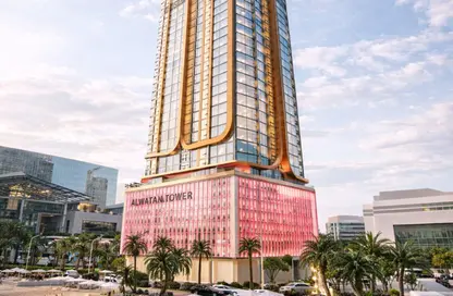 شقة - غرفة نوم - 2 حمامات للبيع في برج الوطن - طريق كورنيش عجمان - عجمان شقة - غرفة نوم - 2 حمامات للبيع في برج الوطن - طريق كورنيش عجمان - عجمان