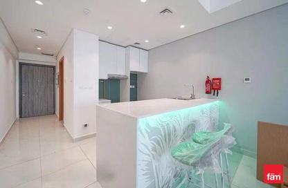 Apartment - Studio - 1 Bathroom for rent in Blue Waves Tower - Dubai Land Residence Complex - Dubai