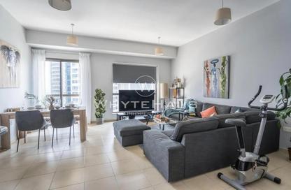 Apartment - 1 Bedroom - 2 Bathrooms for rent in Bahar 6 - Bahar - Jumeirah Beach Residence - Dubai