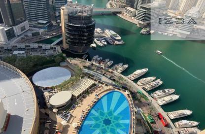 Apartment - Studio - 1 for rent in JW Marriott Hotel Marina - Dubai Marina - Dubai