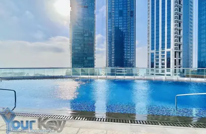 شقة - 1 حمام للايجار في برج الجوهرة - شارع الكورنيش - أبوظبي