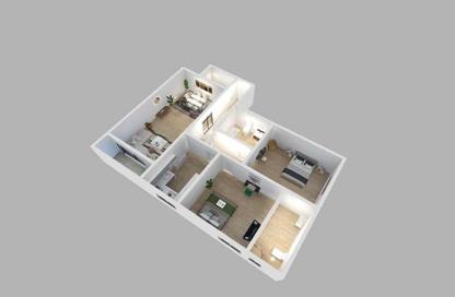 Apartment - 2 Bedrooms - 2 Bathrooms for sale in Al Amira Village - Al Yasmeen - Ajman