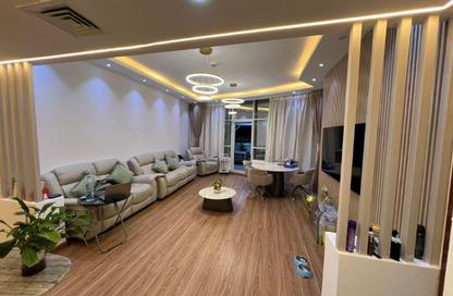 Apartment - 2 Bedrooms - 3 Bathrooms for rent in Orient Tower 1 - Orient Towers - Al Bustan - Ajman