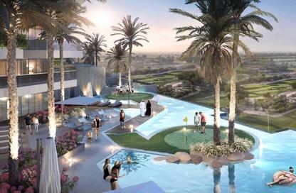 Apartment - 2 Bedrooms - 3 Bathrooms for sale in Golf Greens 2 Tower A - Golf Greens 2 - Golf Greens - DAMAC Hills - Dubai