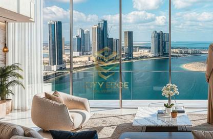 Apartment - 1 Bedroom - 2 Bathrooms for sale in Al Ghaf Tower - Al Khan - Sharjah
