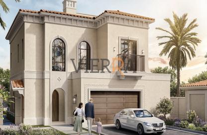Villa - 3 - 4 for sale in Bloom Living - Zayed City (Khalifa City C) - Khalifa City - Abu Dhabi