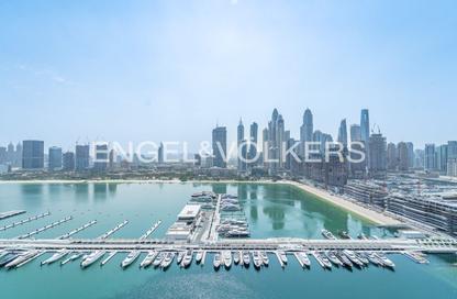 Apartment - 3 - 3 for rent in Marina Vista Tower 2 - Marina Vista - Emaar Beachfront - Dubai Harbour - Dubai