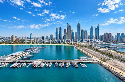 شقة - 3 - 3 للايجار في برج Marina Vista 2 - مارينا فيستا - إعمار بيتشفرونت - دبي هاربور - دبي