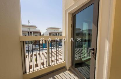 Townhouse - 4 - 3 for rent in Malta - Damac Lagoons - Dubai