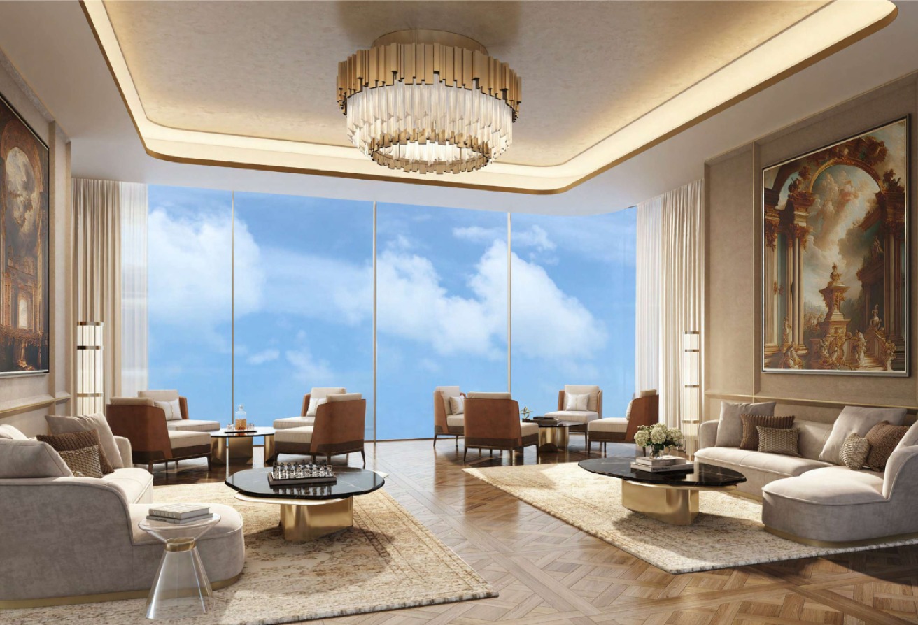 Branded 2BR | High Floor | Sea View | Trump Tower — image 4