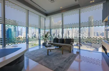 مكتب - استوديو - 1 حمام للايجار في برج أوبوس - الخليج التجاري - دبي