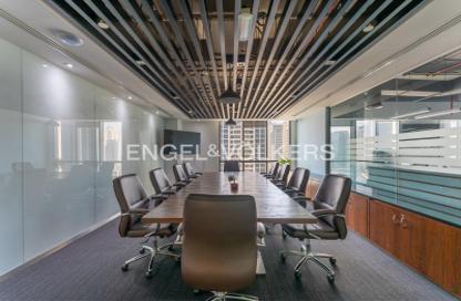 Office Space - Studio - 1 Bathroom for rent in Marina Plaza - Dubai Marina - Dubai