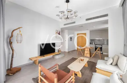 شقة - غرفة نوم - 1 حمام للايجار في بريز في كريك بيتش مبنى 1 - بريث - جريك بيتش - مرسى خور دبي - دبي