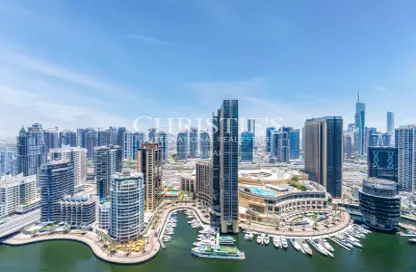 Apartment - 3 Bedrooms - 2 Bathrooms for rent in InterContinental Dubai Marina - Dubai Marina - Dubai