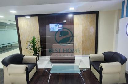 Office Space - 1 Bedroom - 3 Bathrooms for rent in Mazyad Mall Tower 1 - Mazyad Mall - Mohamed Bin Zayed City - Abu Dhabi
