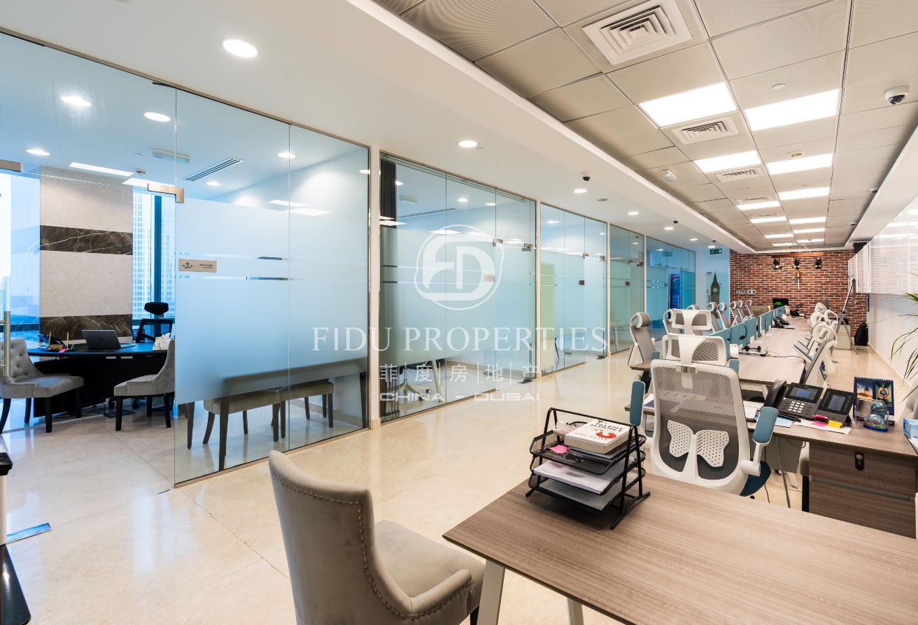 Furnished with Full Burj Khalifa View