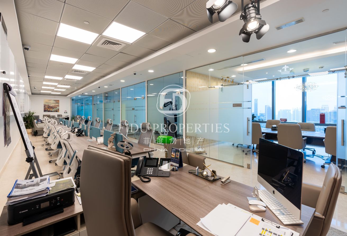 Furnished with Full Burj Khalifa View