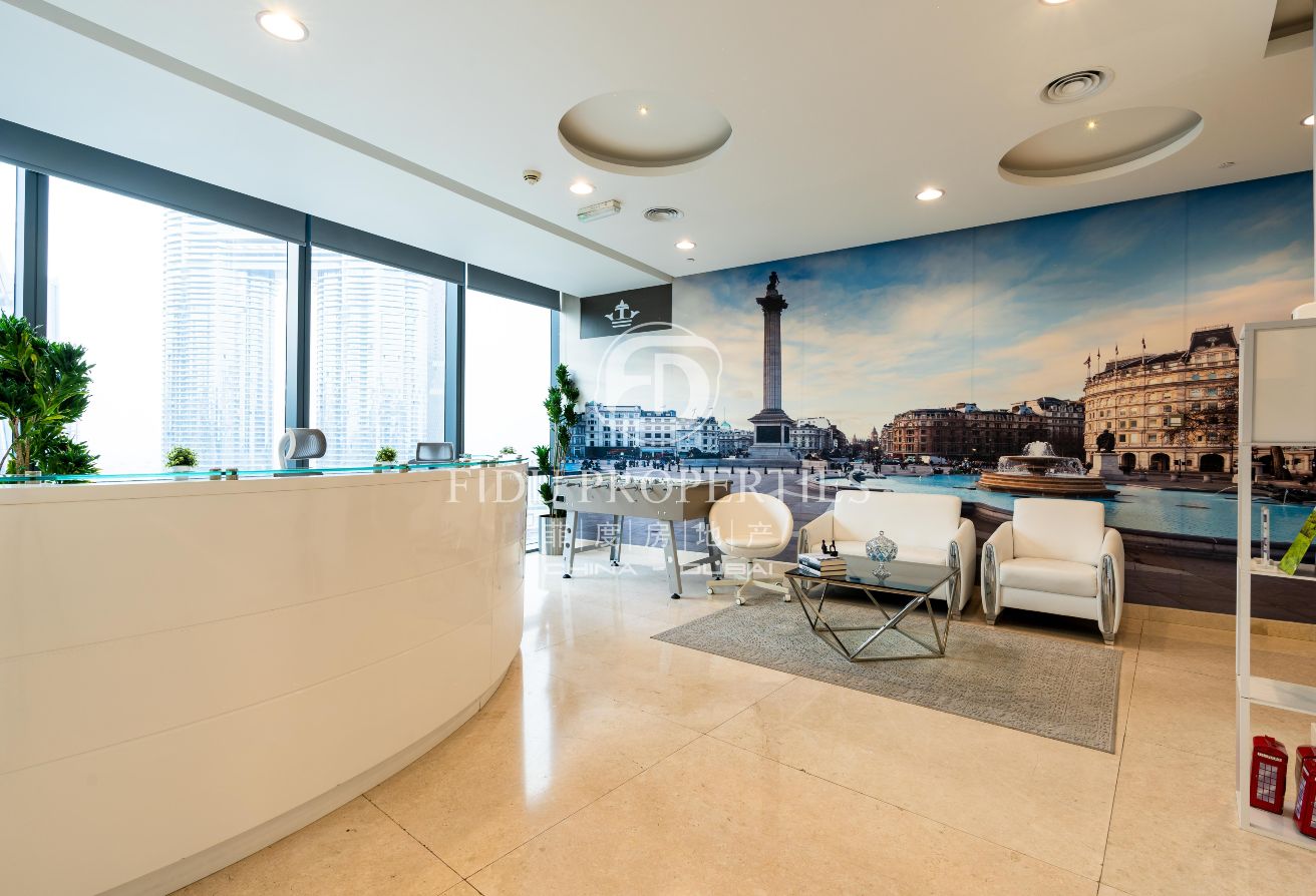 Furnished with Full Burj Khalifa View