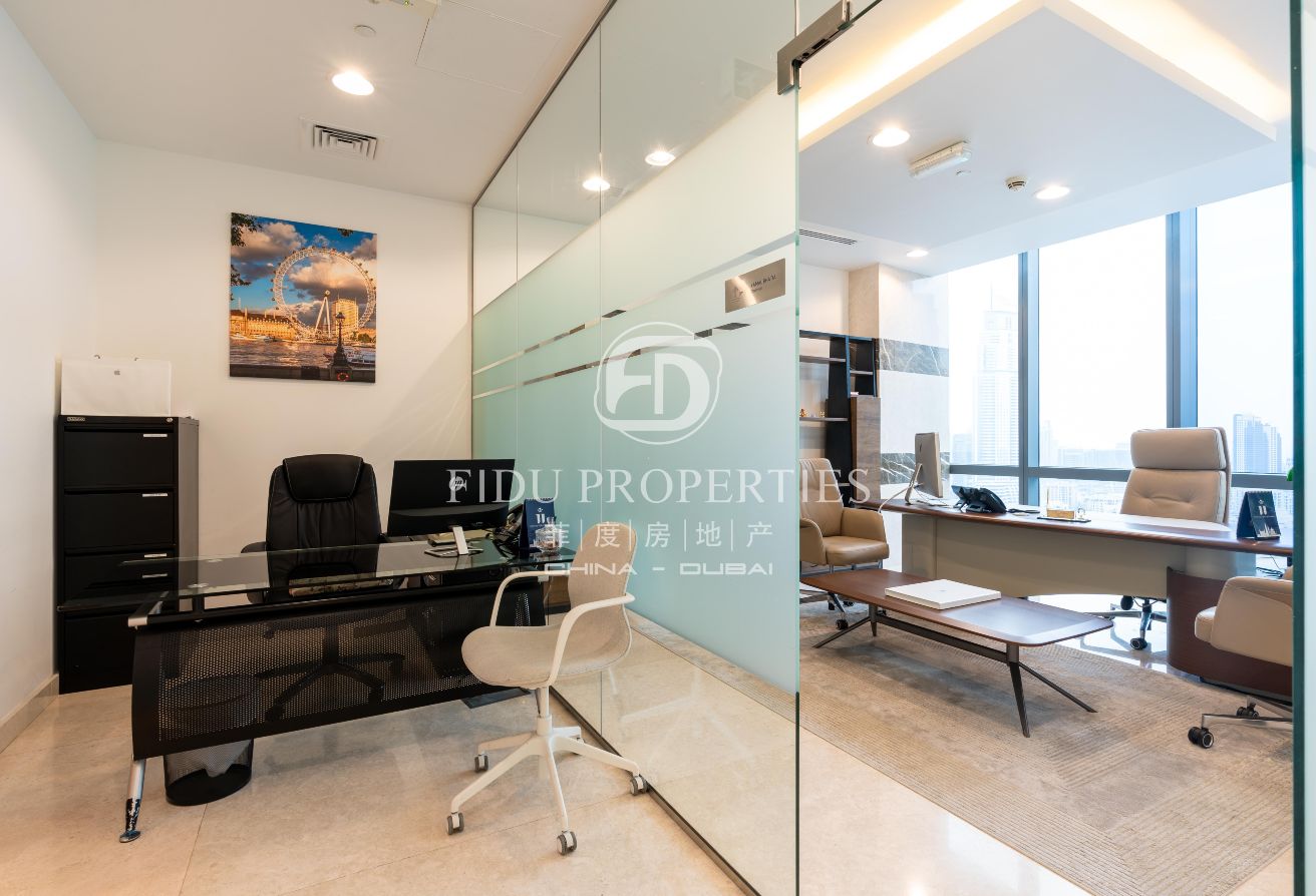 Furnished with Full Burj Khalifa View