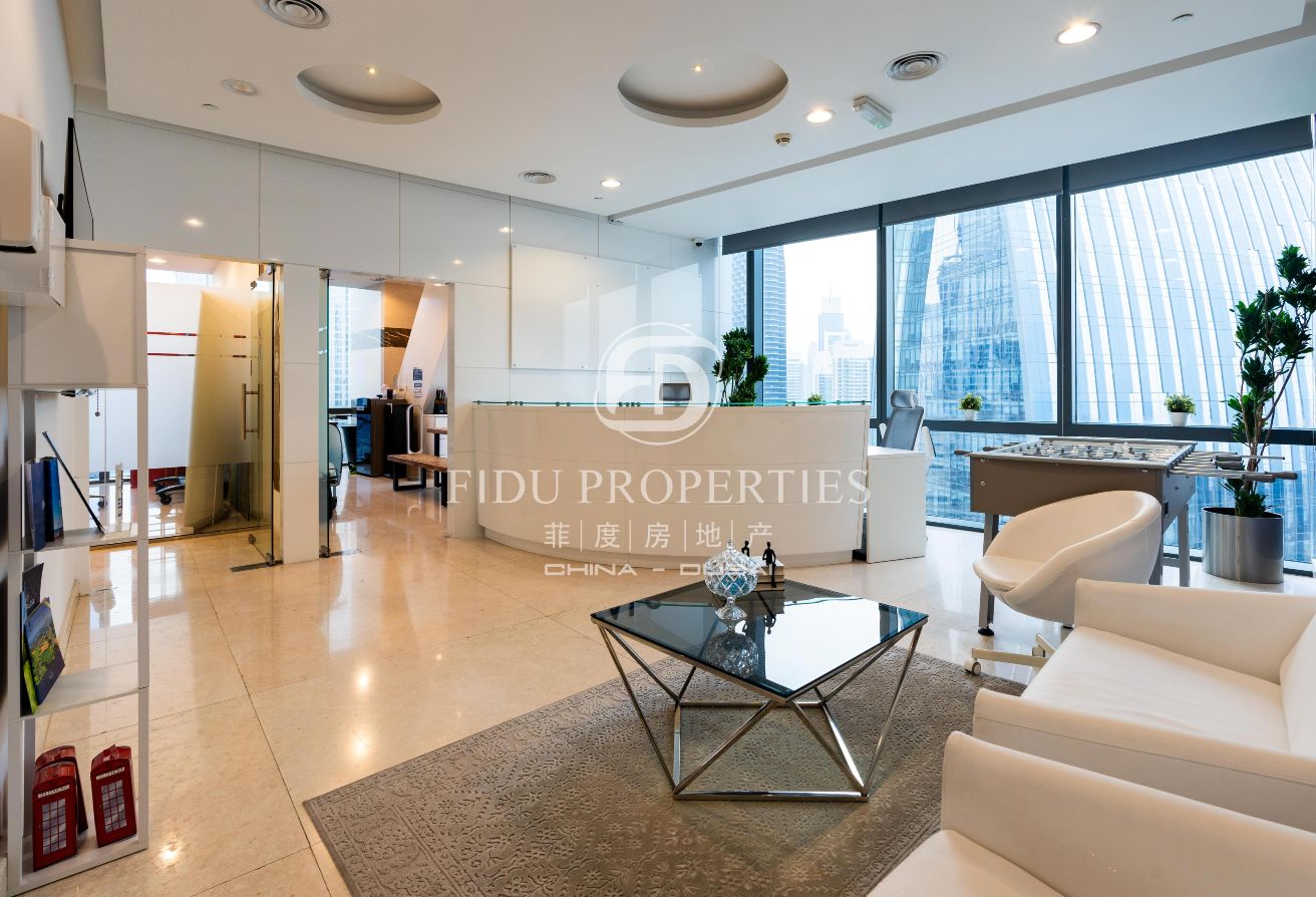 Furnished with Full Burj Khalifa View