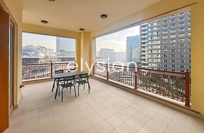 Apartment - 2 Bedrooms - 3 Bathrooms for rent in Marina Residences 1 - Marina Residences - Palm Jumeirah - Dubai