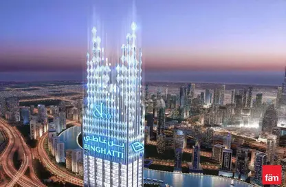 Apartment - 2 Bedrooms - 3 Bathrooms for sale in Burj Binghatti Jacob  and  Co - Business Bay - Dubai