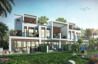 Townhouse - 4 Bedrooms - 5 Bathrooms for sale in Costa Brava at DAMAC Lagoons - Damac Lagoons - Dubai