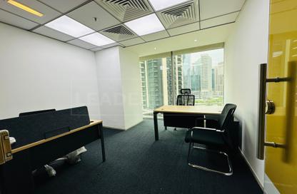 Office Space - Studio - 1 Bathroom for rent in The Binary Tower - Business Bay - Dubai