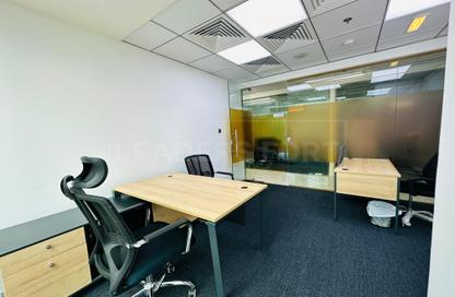 Office Space - Studio - 1 Bathroom for rent in The Binary Tower - Business Bay - Dubai