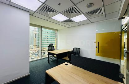 Office Space - Studio - 1 Bathroom for rent in The Binary Tower - Business Bay - Dubai