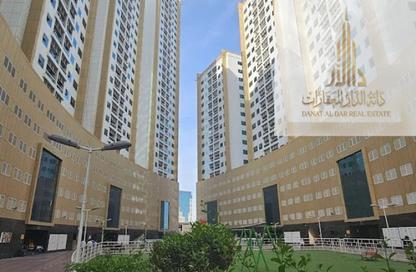 Apartment - 1 Bedroom - 2 Bathrooms for sale in Tower B3 - Ajman Pearl Towers - Ajman Downtown - Ajman