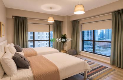Apartment - 2 Bedrooms - 3 Bathrooms for sale in Rimal 3 - Rimal - Jumeirah Beach Residence - Dubai