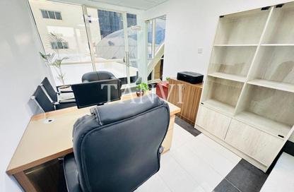 Office Space - Studio - 1 Bathroom for rent in Business Atrium Building - Oud Metha - Bur Dubai - Dubai