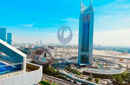 شقة - 2 غرف نوم - 2 حمامات للايجار في ميلينيوم إكزكيوتيف تاور - شارع الشيخ زايد - دبي